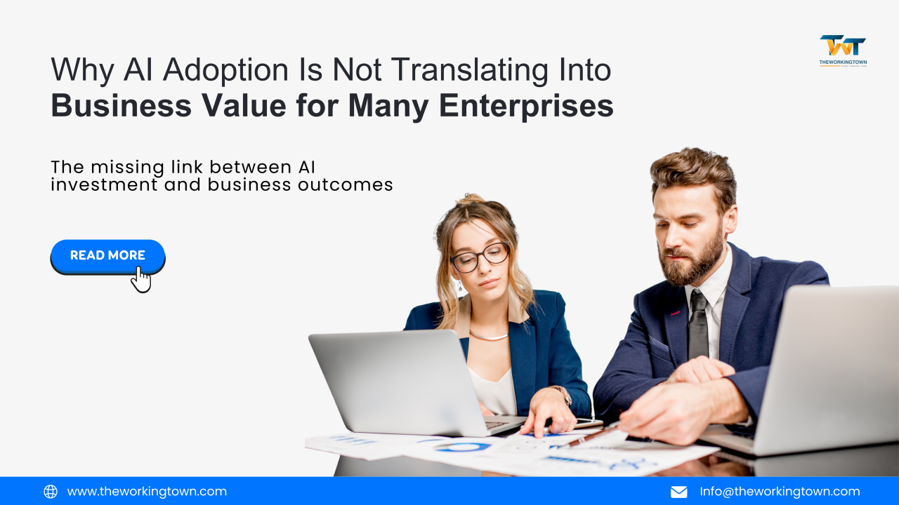Why AI Adoption Is Not Translating Into Business Value for Many Enterprises — article cover