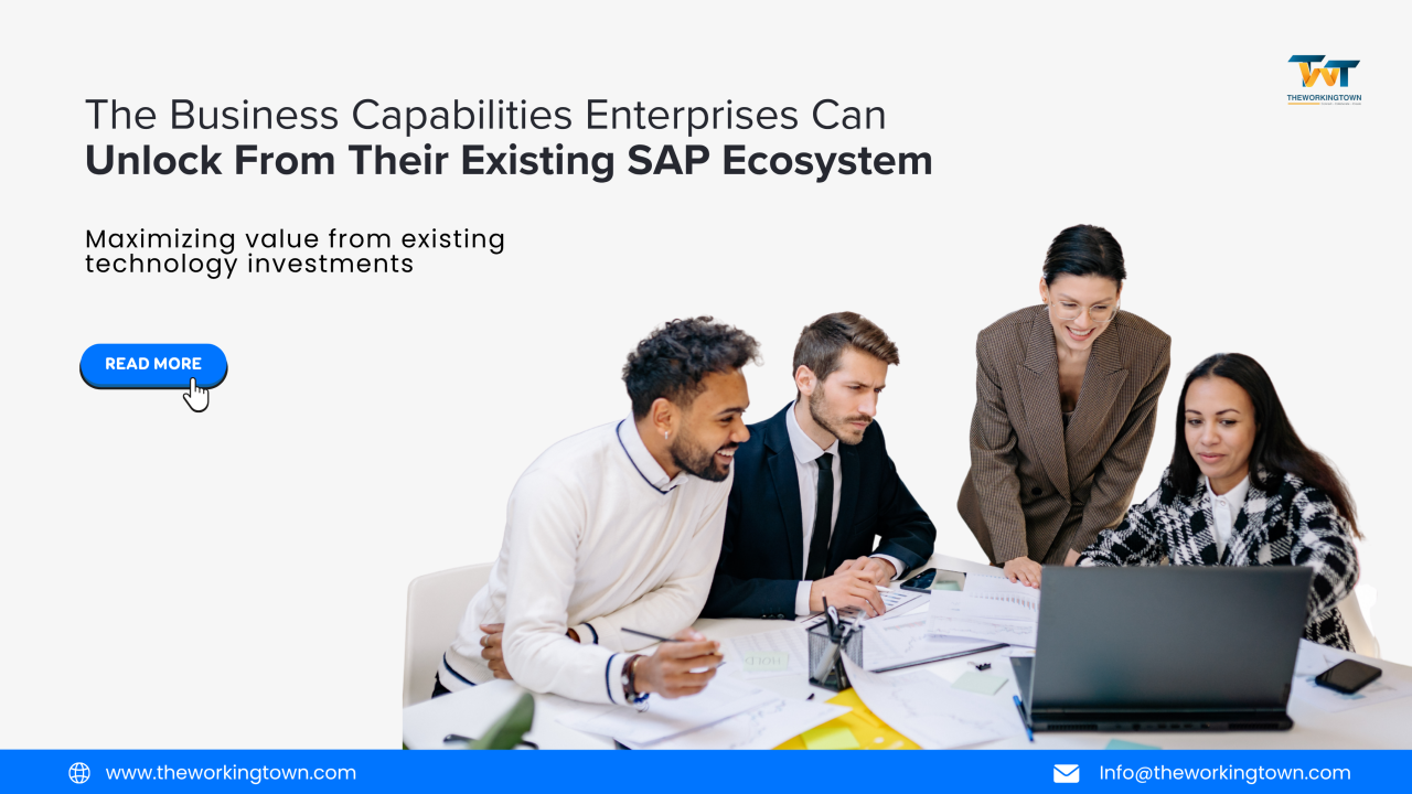The Business Capabilities Enterprises Can Unlock From Their Existing SAP Ecosystem — article cover