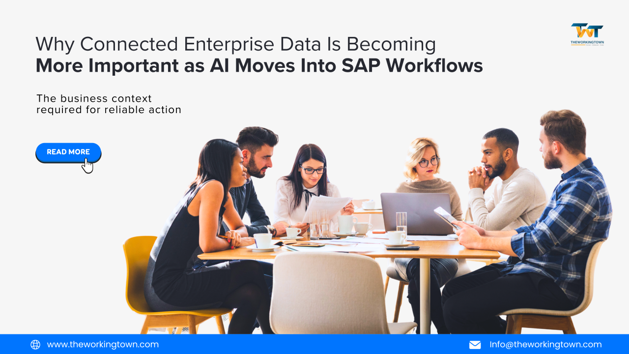 Why Connected Enterprise Data Is Becoming More Important as AI Moves Into SAP Workflows — article cover
