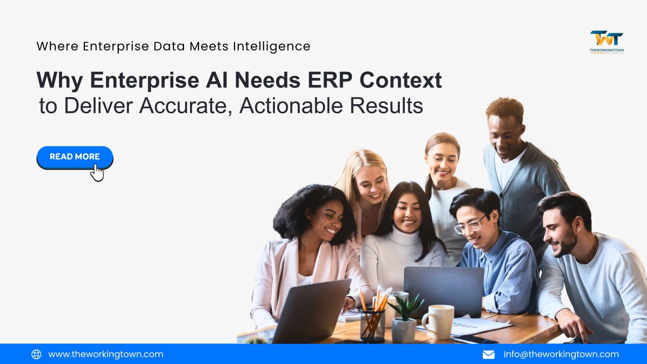 Why Enterprise AI Needs ERP Context to Deliver Accurate, Actionable Results — article cover