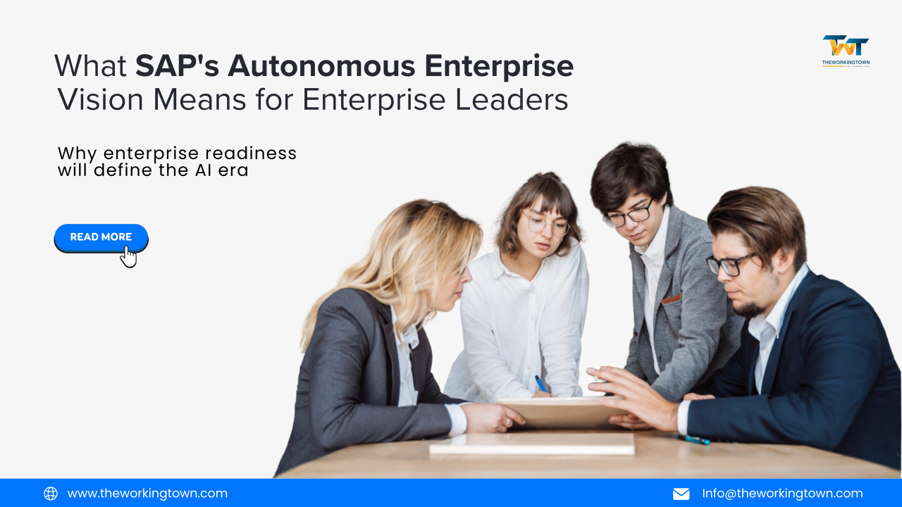 What SAP’s Autonomous Enterprise Vision Means for Enterprise Leaders — article cover