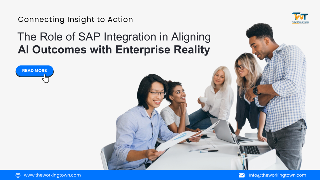The Role of SAP Integration in Aligning AI Outcomes with Enterprise Reality — article cover