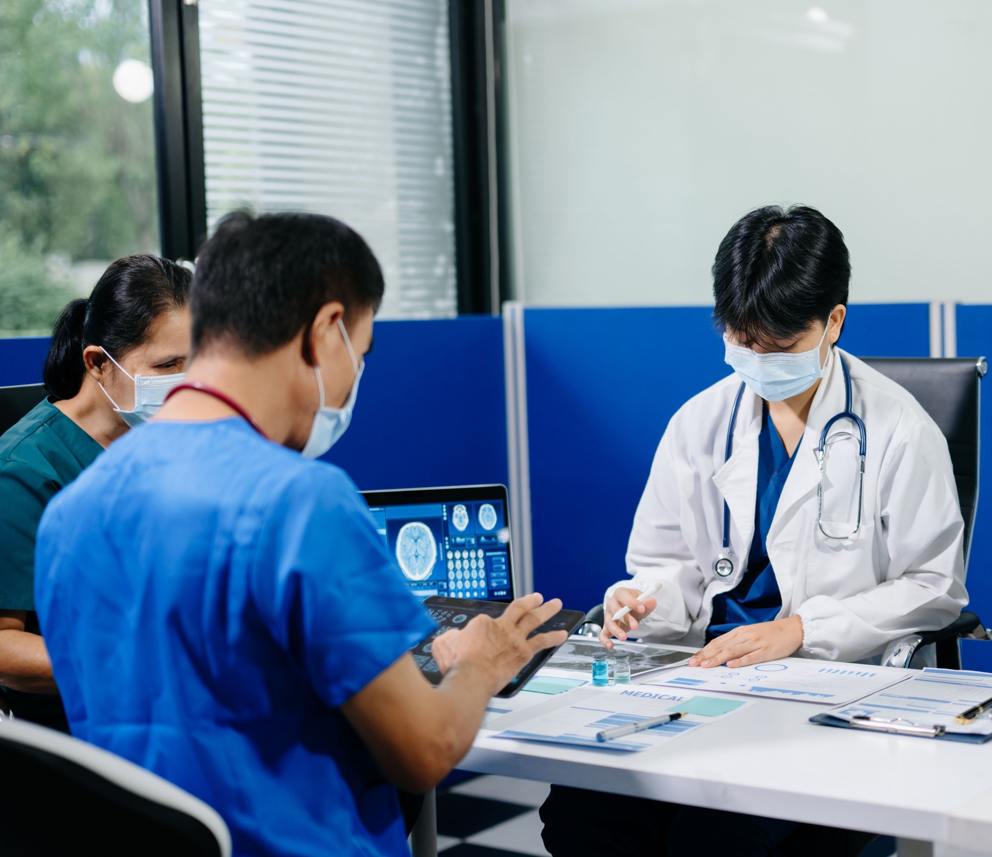 Healthcare and life sciences care team